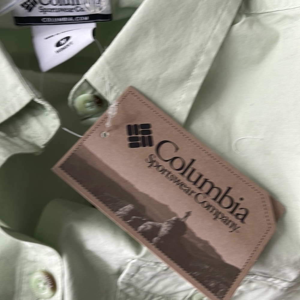 Columbia Womens Sun Goddess Long Sleeve Roll Up Shirt M - Picture 10 of 12